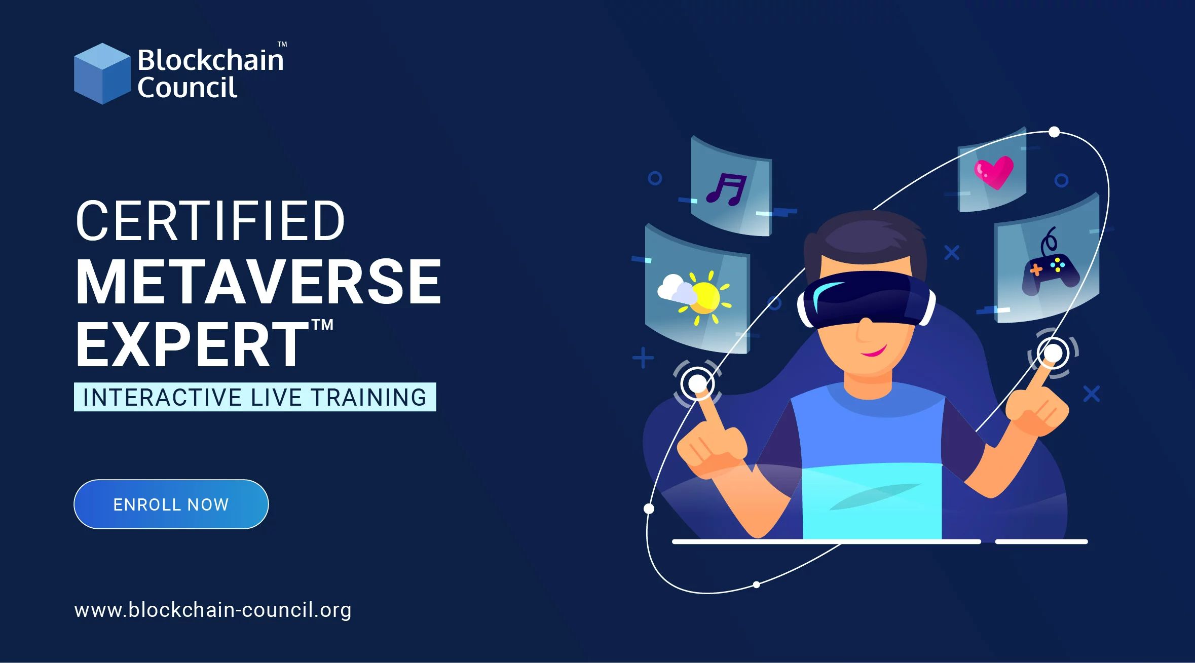 Certified Metaverse Expert Interactive Live Training