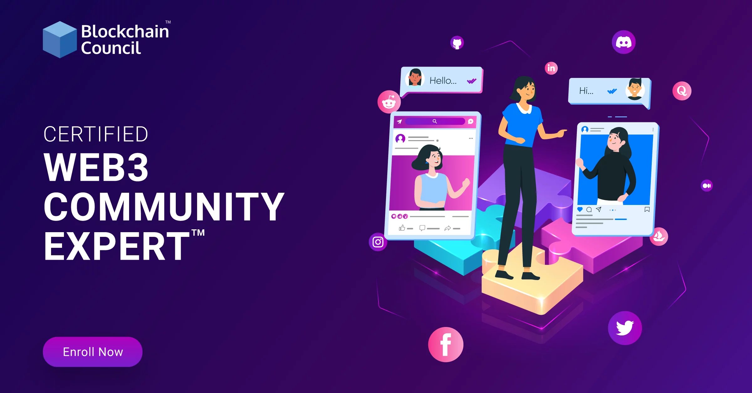 Certified Web3 Community Expert