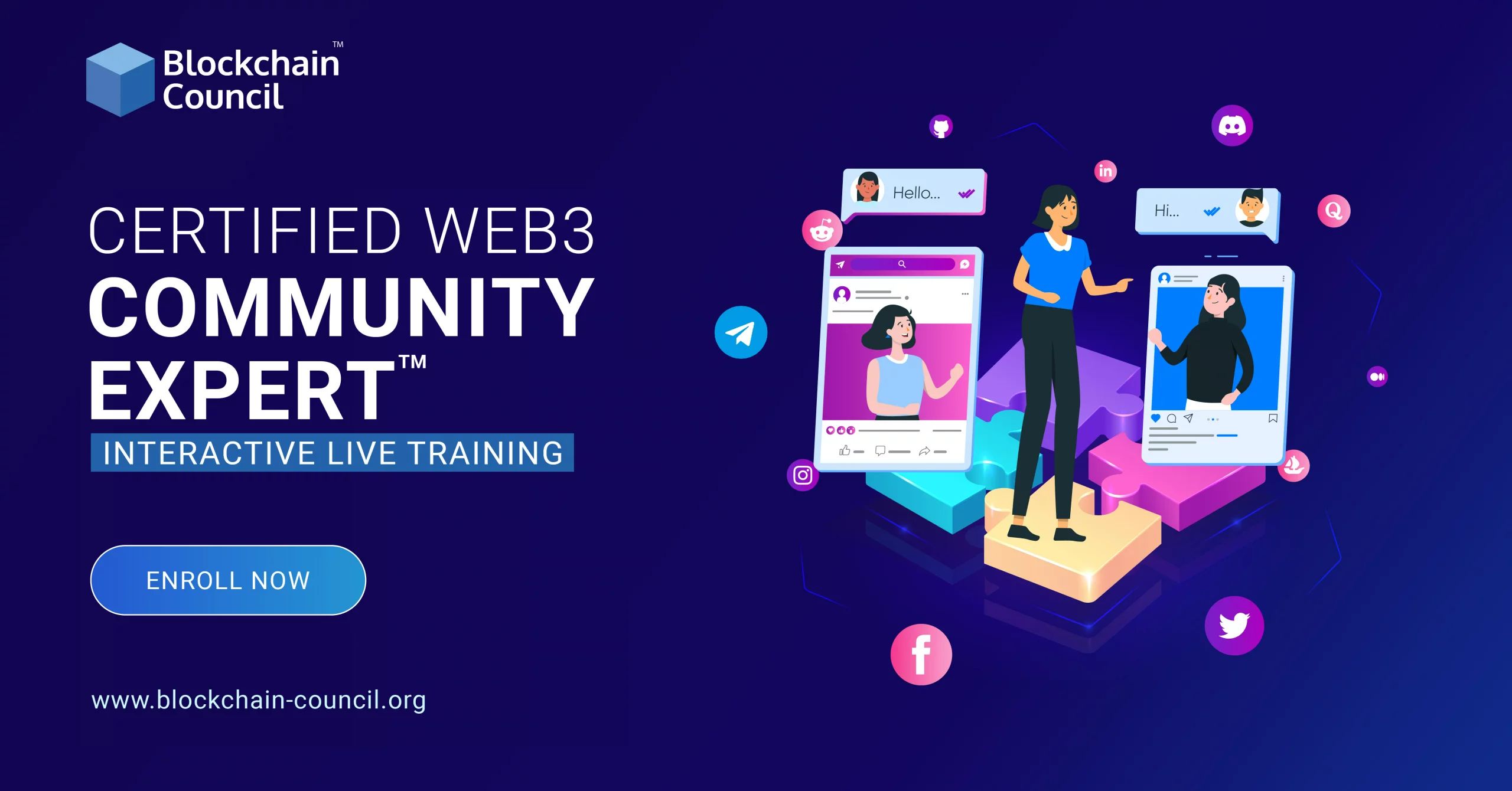Certified Web3 Community Expert Interactive Live Training