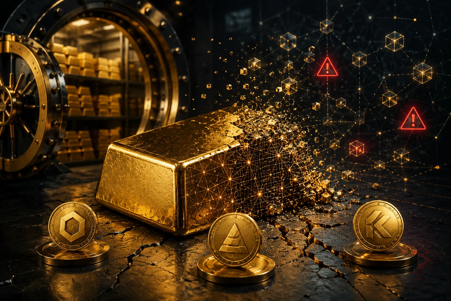 Tokenized Gold Risks: PAXG, XAUT, and KAG Compared