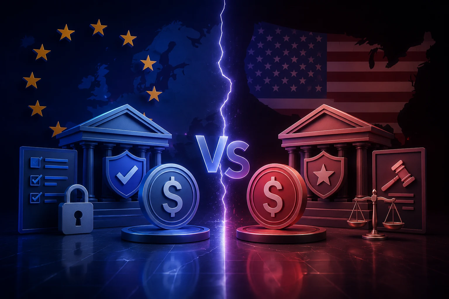 MiCA frente a la ley GENIUS: comparativa de las normas sobre stablecoins