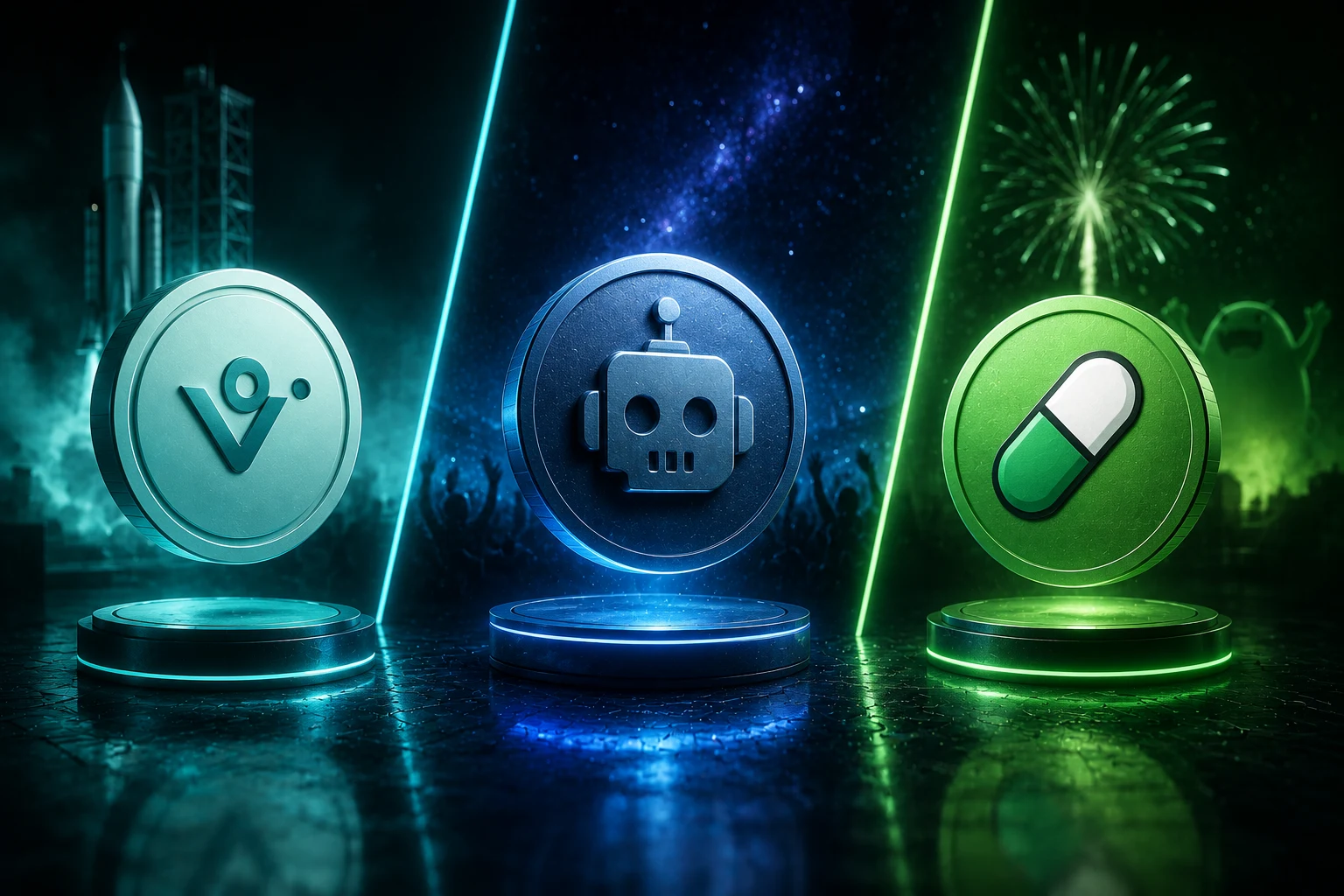 VIRTUAL vs CLANKER vs PUMP.fun: ¿qué token de launchpad gana?
