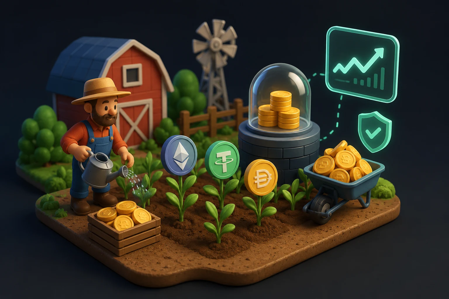 DeFi Yield Farming Nedir? Risklerden Sonra Gerçek Getiri