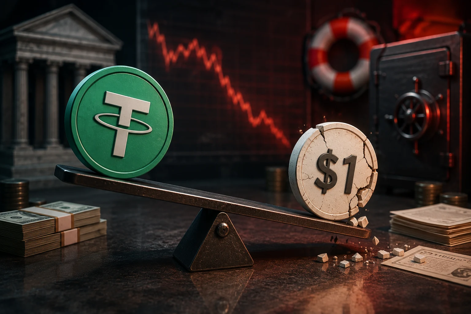 Pourquoi un stablecoin n’est pas toujours remboursable à 1 $