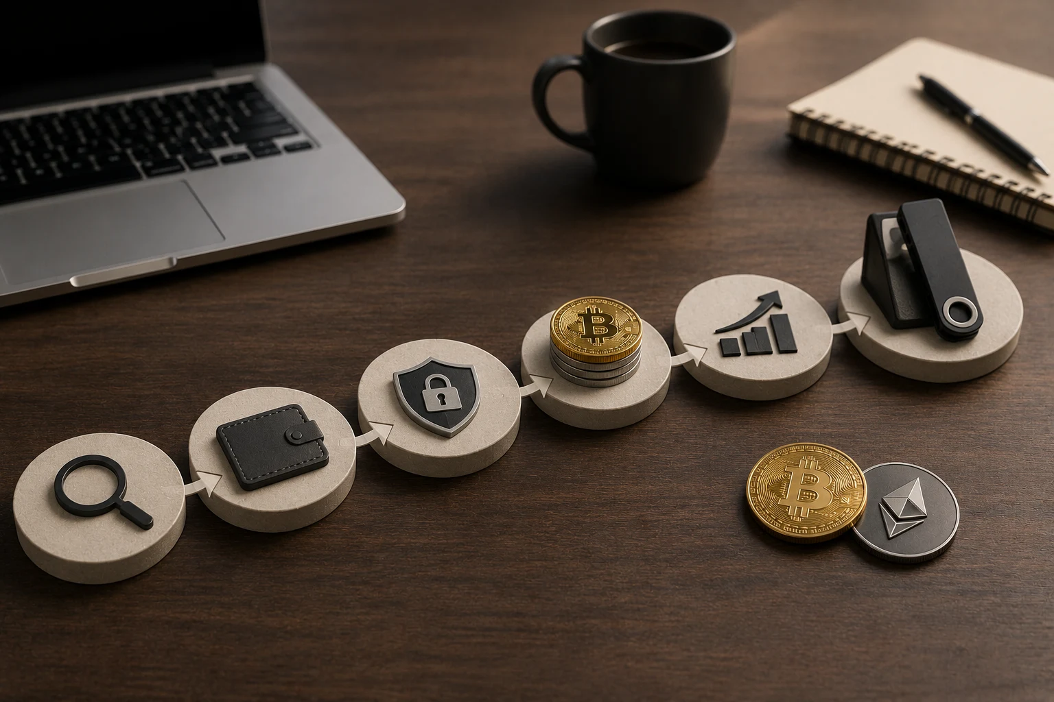 Crypto for Beginners: A Safe Ordered Starter Guide
