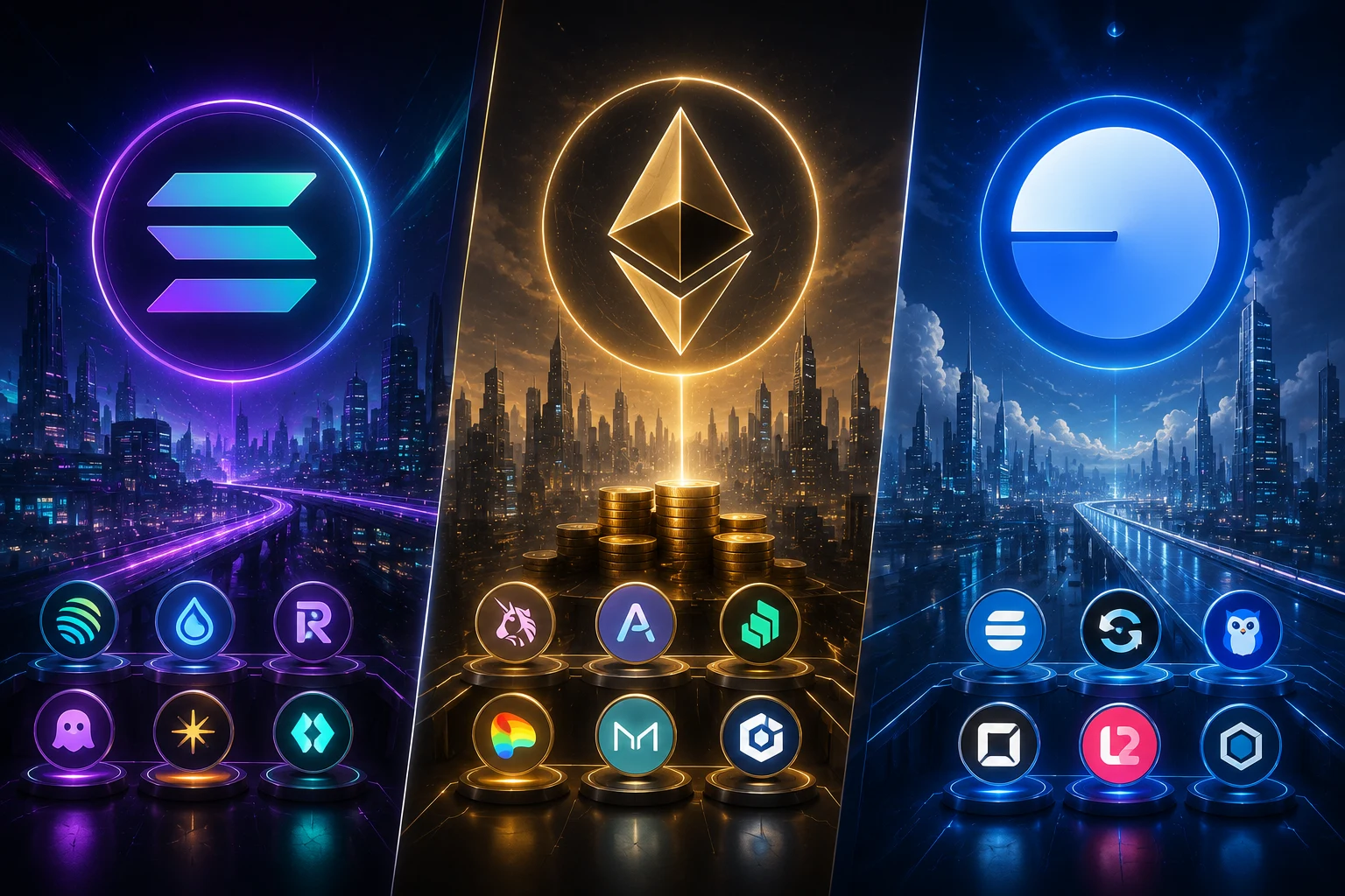 Solana vs Ethereum vs Base: Welches DeFi-Ökosystem zahlt