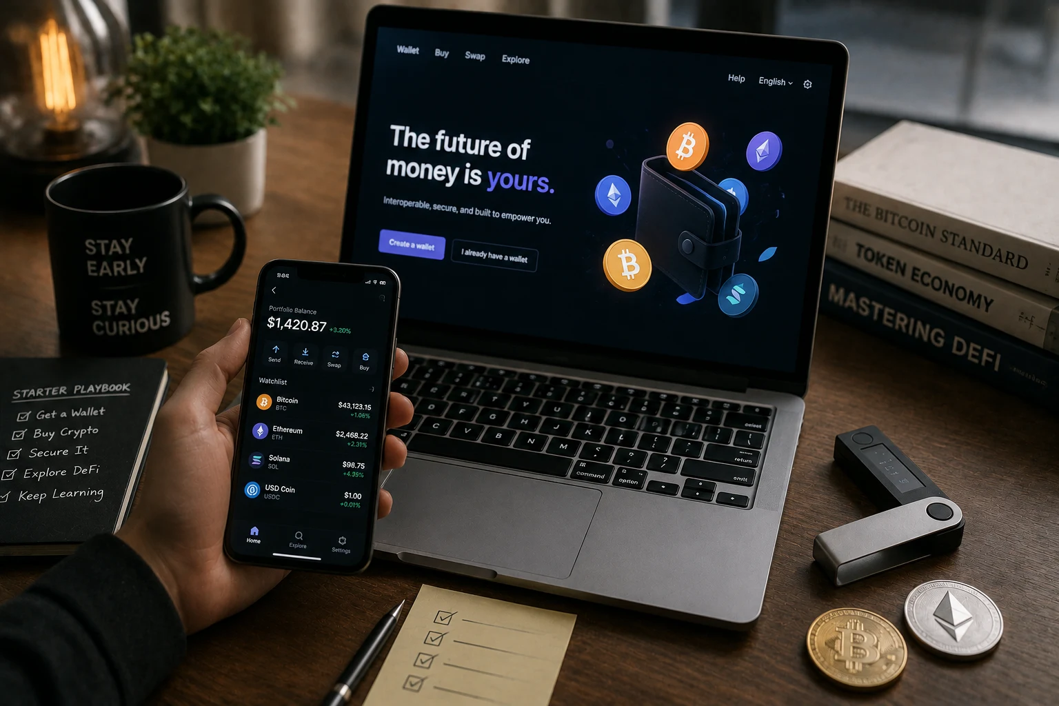 Your First 10 Minutes in Crypto: A Starter Playbook