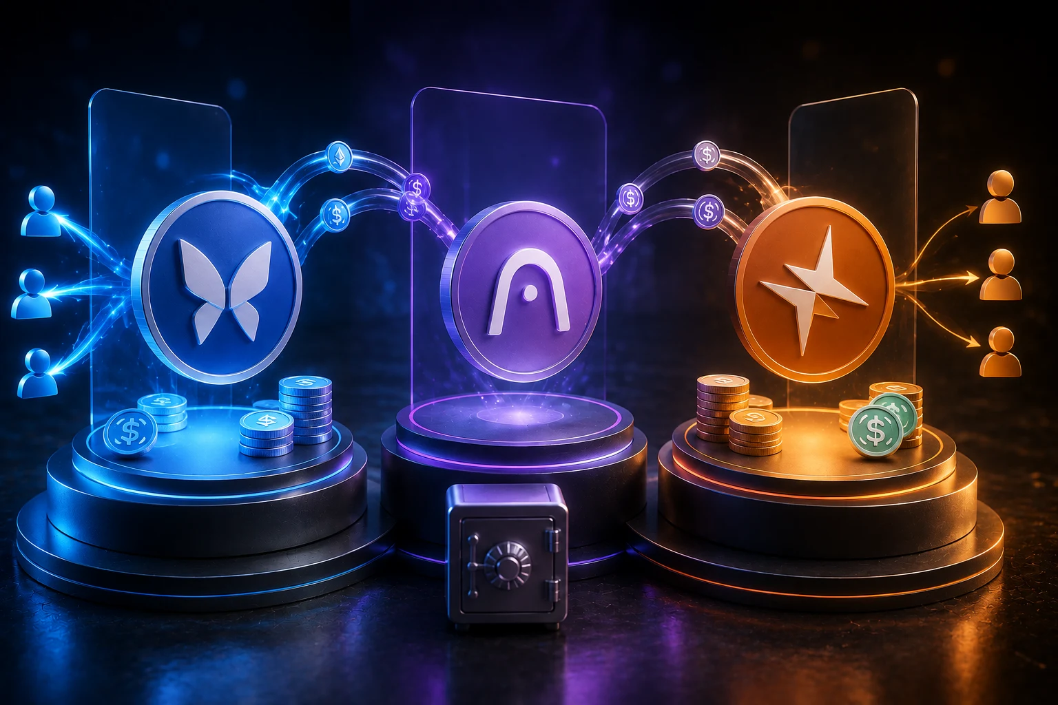 Morpho Blue vs Aave V3 vs Spark: Borç Verme Mekanikleri