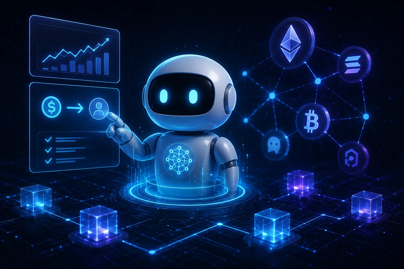 Zincir Üstü Yapay Zeka Ajanları Rehberi: Kripto Ajanları Gerçekte Nasıl Çalışır