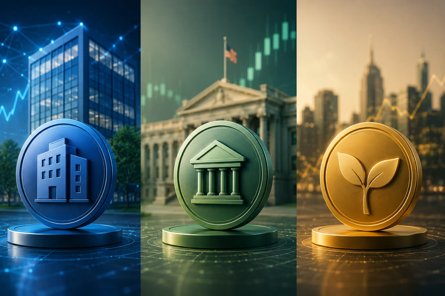 BUIDL vs OUSG vs USDY: fondos tokenizados de T-Bills comparados
