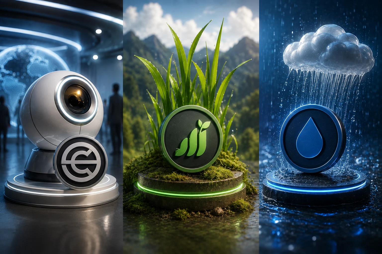 Worldcoin WLD vs Grass vs Rain : comparatif des tokens Proof of Humanity