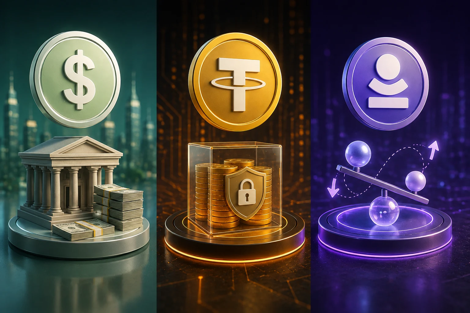 Fiat, Kripto ve Algoritmik Stablecoin Karşılaştırması