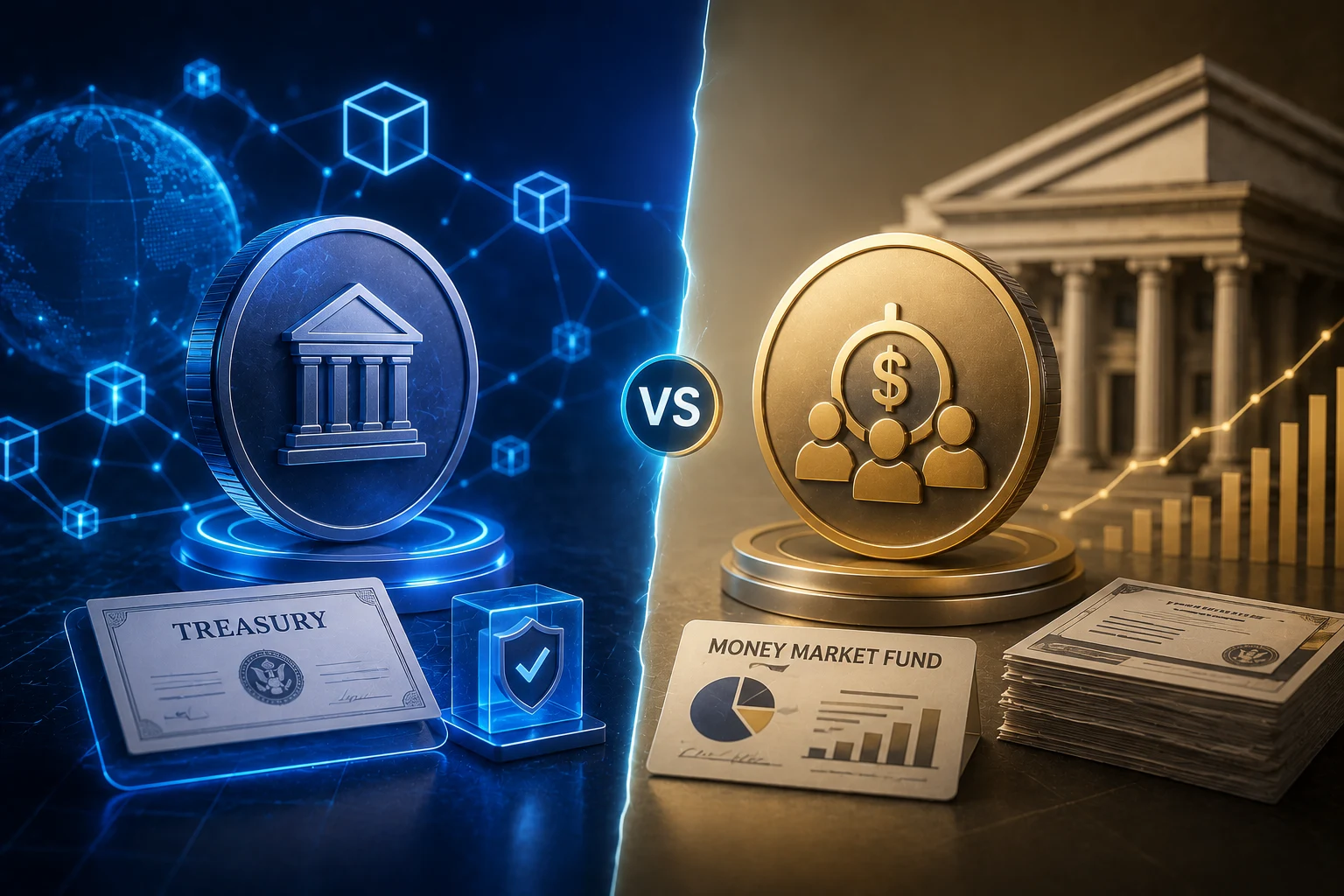 Trésoreries tokenisées vs fonds monétaires : les vraies différences