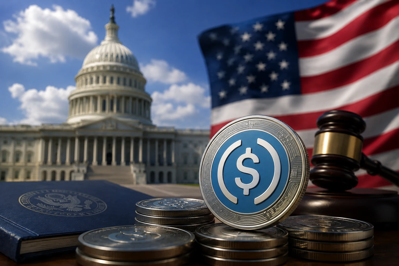 Política de stablecoins en EE. UU. bajo la administración Trump 2025-2026