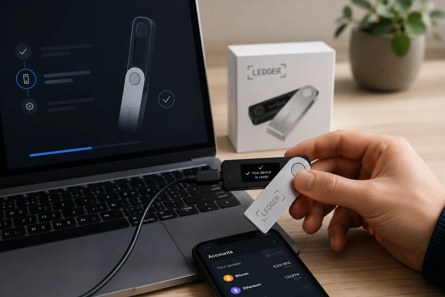Ledger Donanım Cüzdanı Nasıl Kurulur