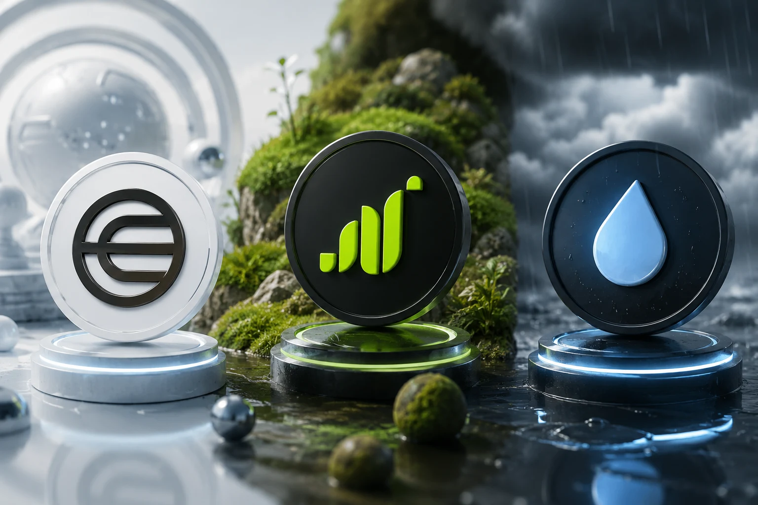 WLD vs GRASS vs RAIN : comparaison honnête des tokens