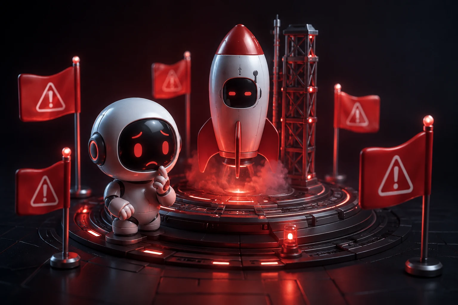 Checklist de alertas en launchpads de agentes de IA