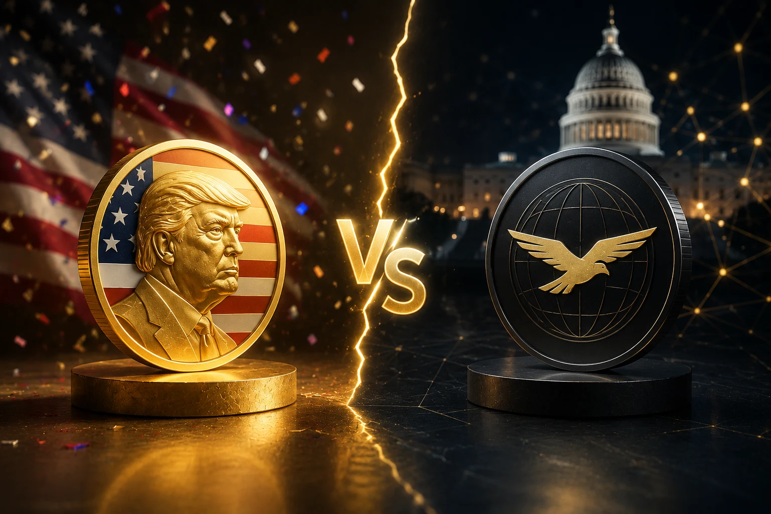 Trump Memecoin vs. WLFI Token: die echten Unterschiede