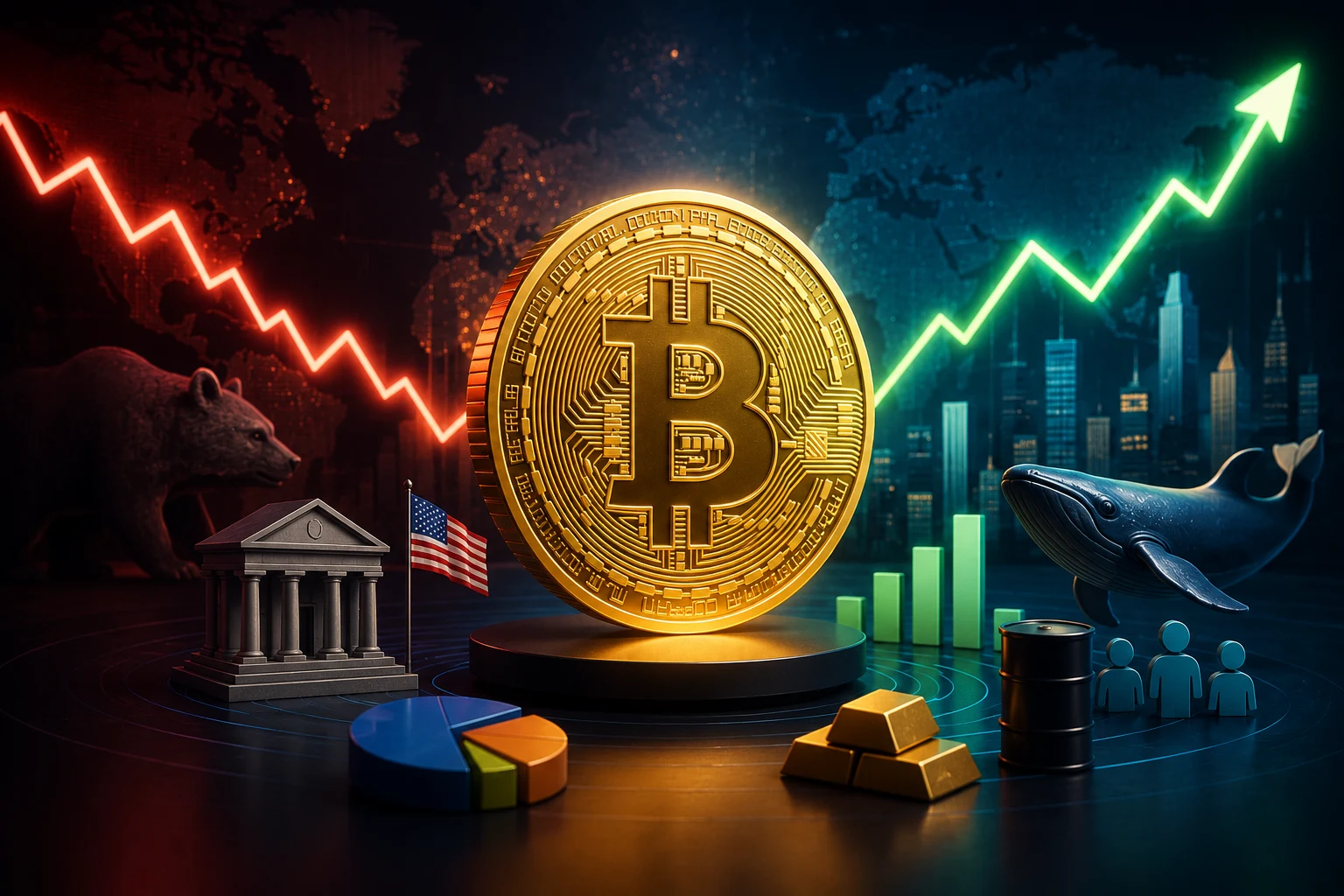 Was treibt die Preisbewegungen von BTC? Die Schlüsselfaktoren