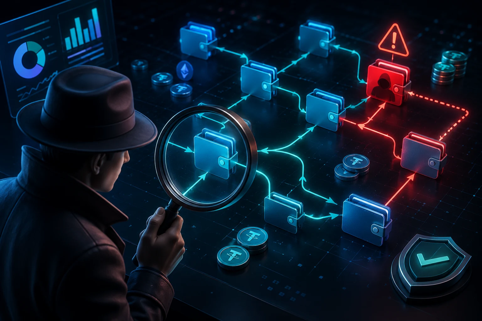 On-Chain-Wallet-Flows richtig lesen, ohne hereinzufallen