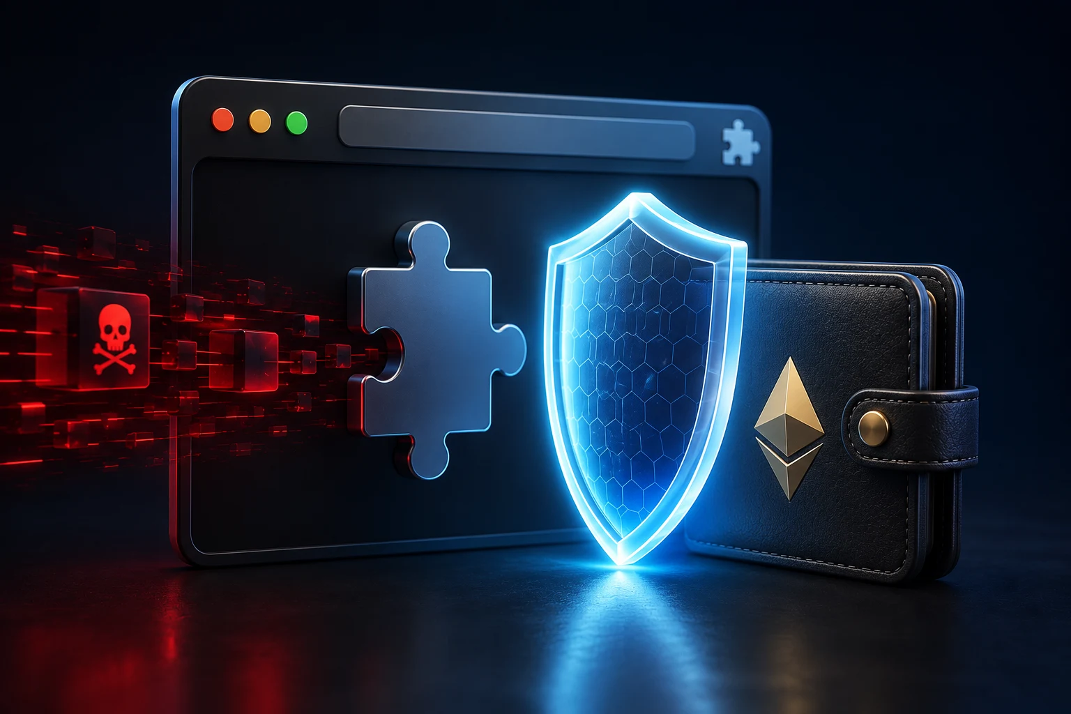 Supply-Chain-Angriffe auf Browser-Extensions: Schutz für Crypto-Wallets