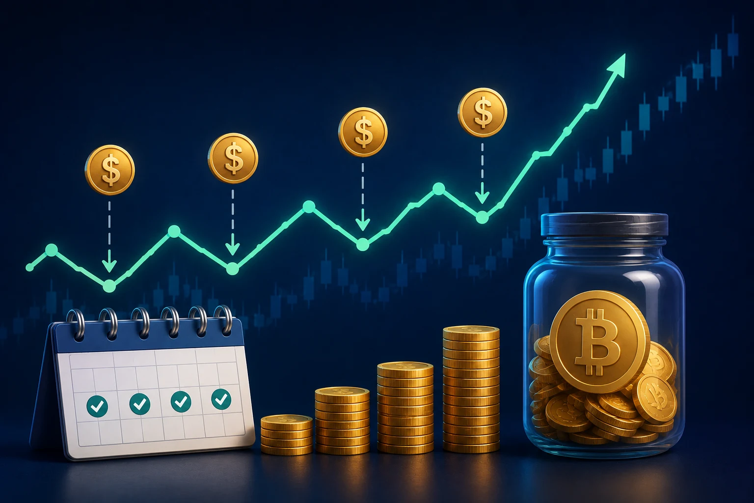 How to Dollar-Cost Average Into Crypto