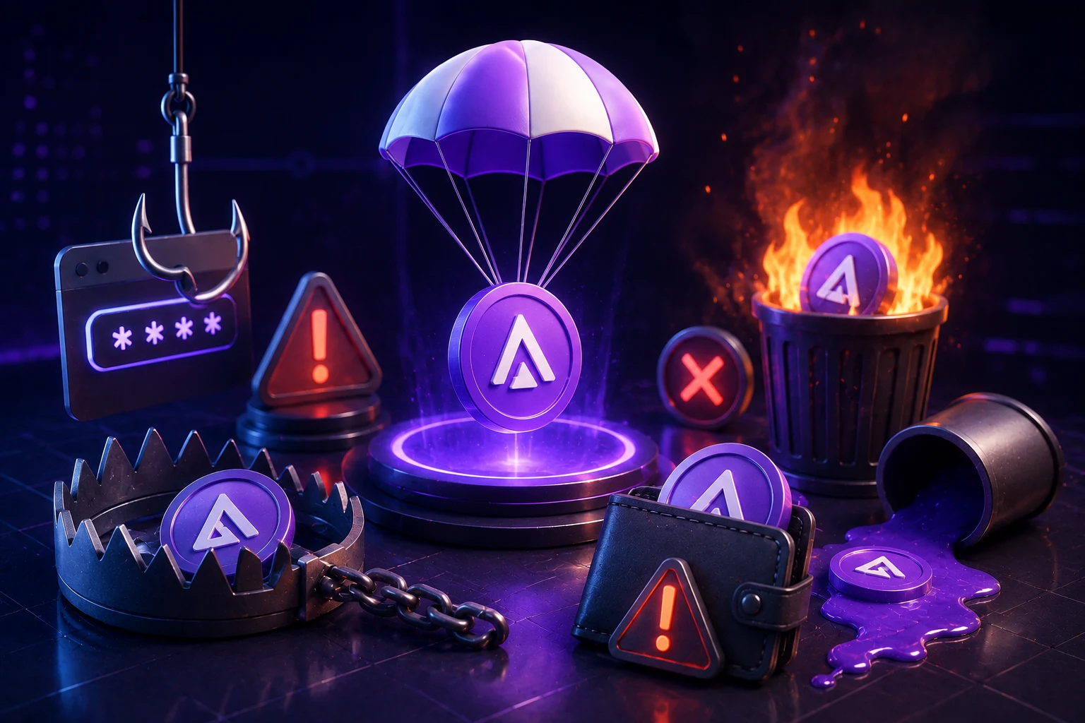 Cómo no quemar un pequeño airdrop: lista de errores
