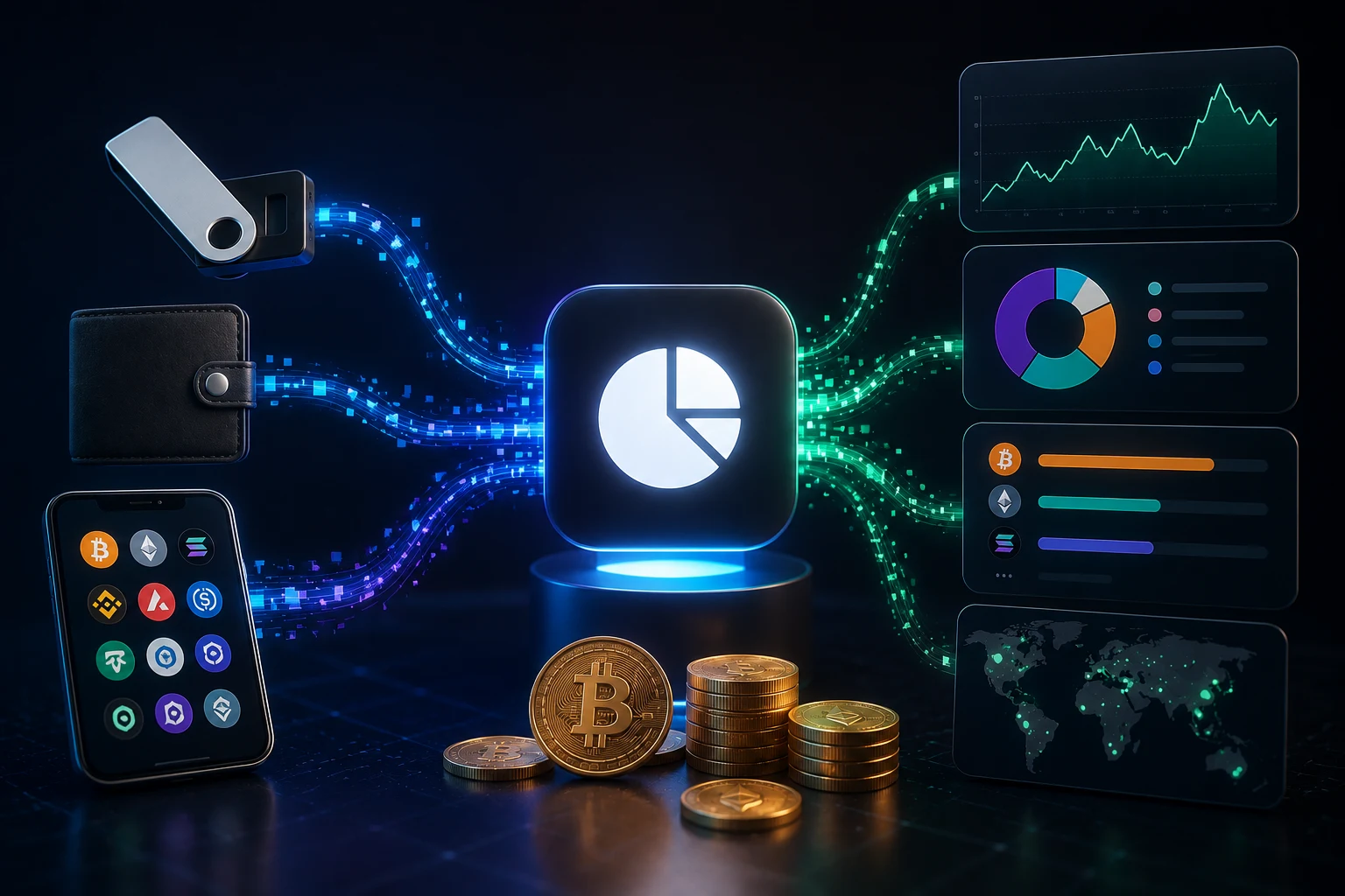 Qué hace realmente un rastreador de cartera de cripto con tus datos