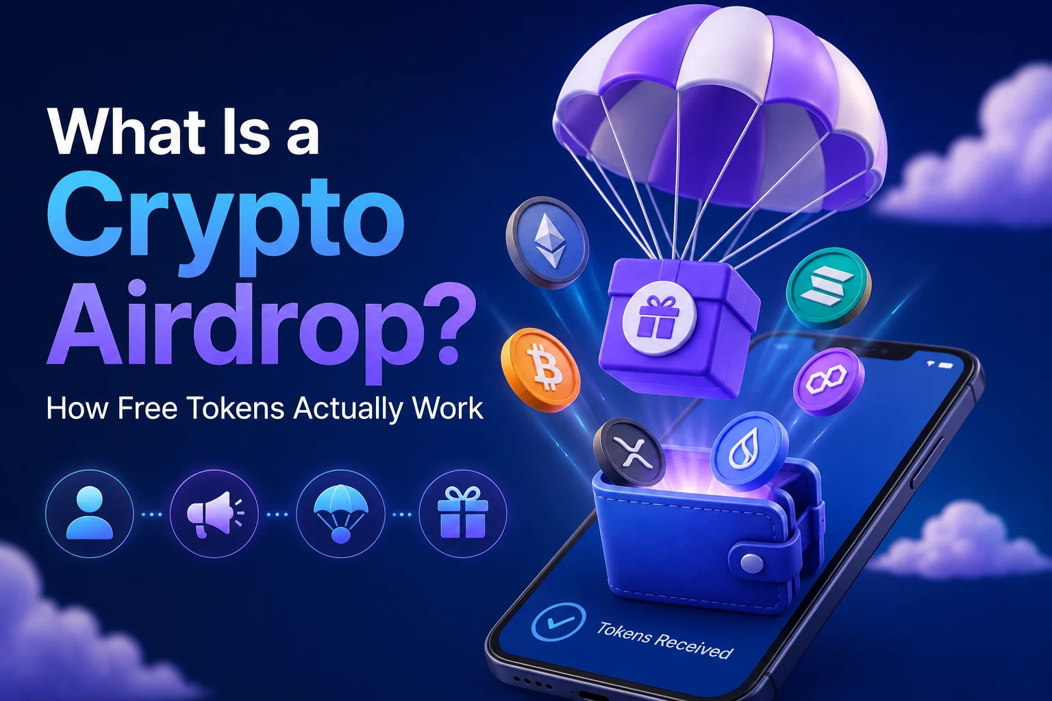 What Is a Crypto Airdrop? How Free Tokens Actually Work