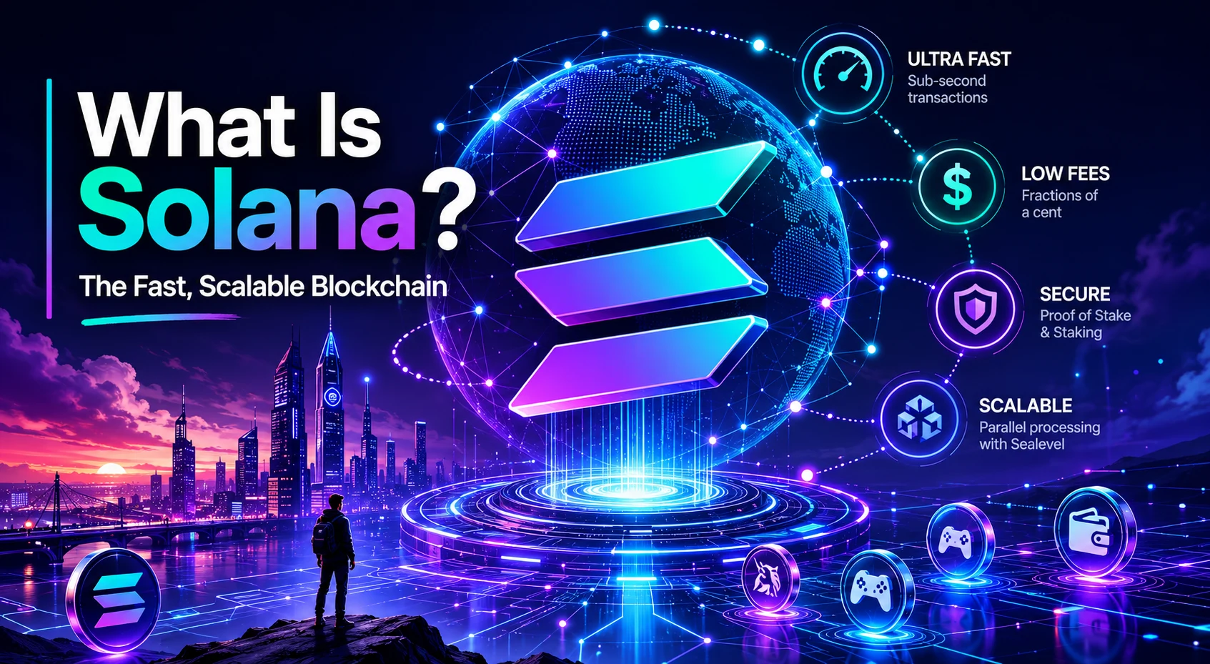 Qu'est-ce que Solana : guide complet de la blockchain rapide