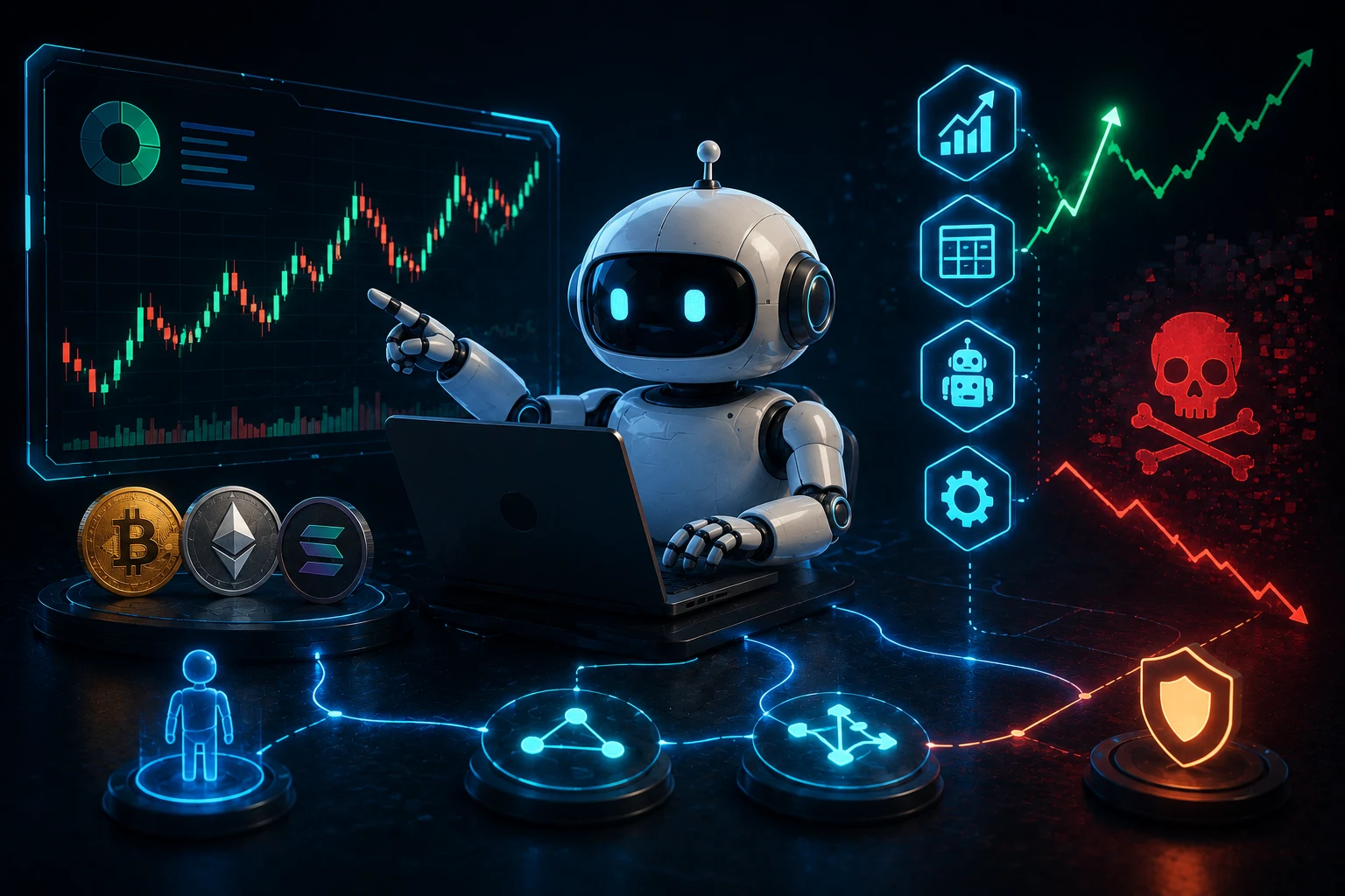 Bots de trading de cripto explicados: tipos, riesgos y la realidad honesta