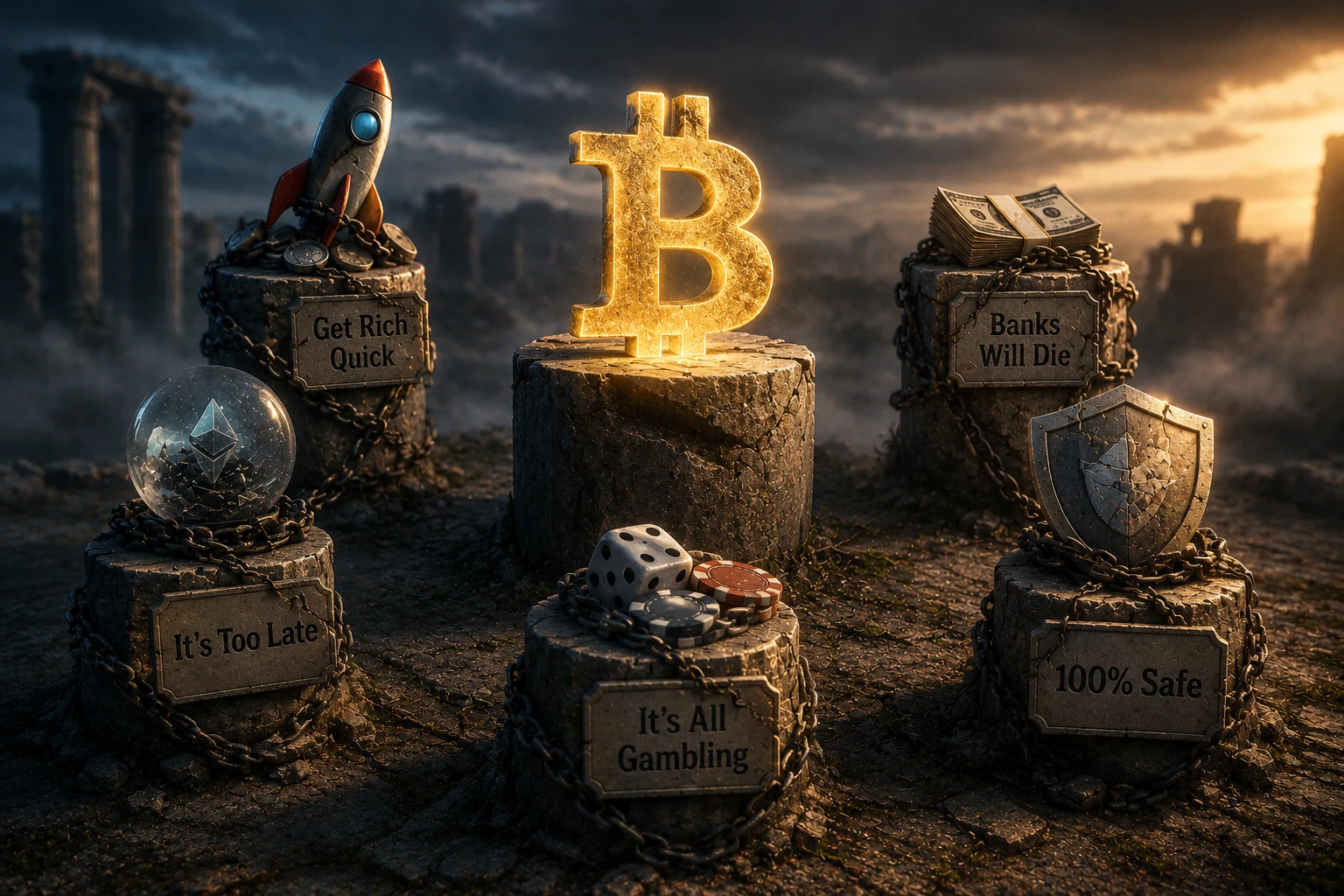 Five Crypto Myths That Linger Long After You Start