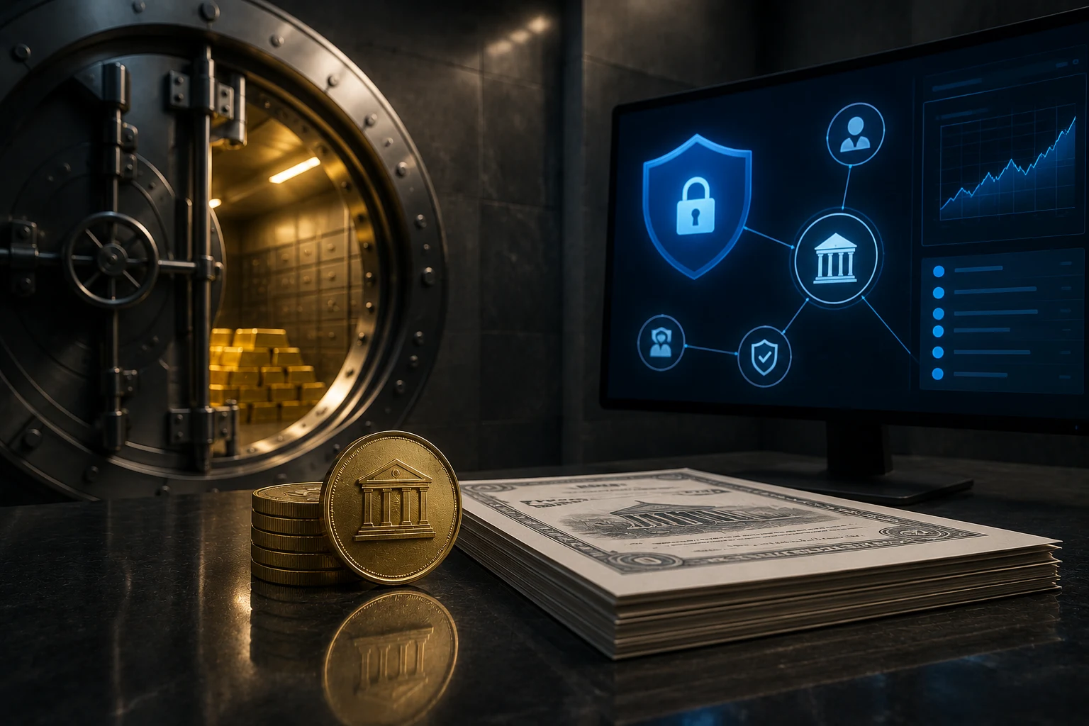 Comment les institutions conservent les Trésors tokenisés : le regard d'un opérateur