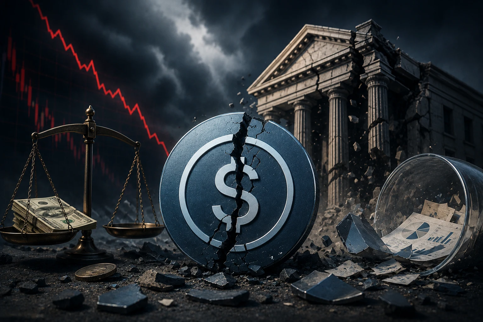 O Que Acontece Quando um Emissor de Stablecoins Vai à Falência?
