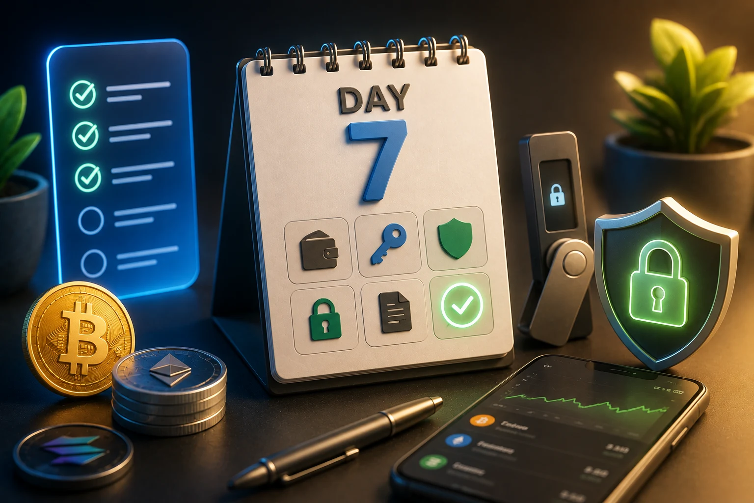 Day 7 in Crypto: A Beginner Checklist Most People Skip
