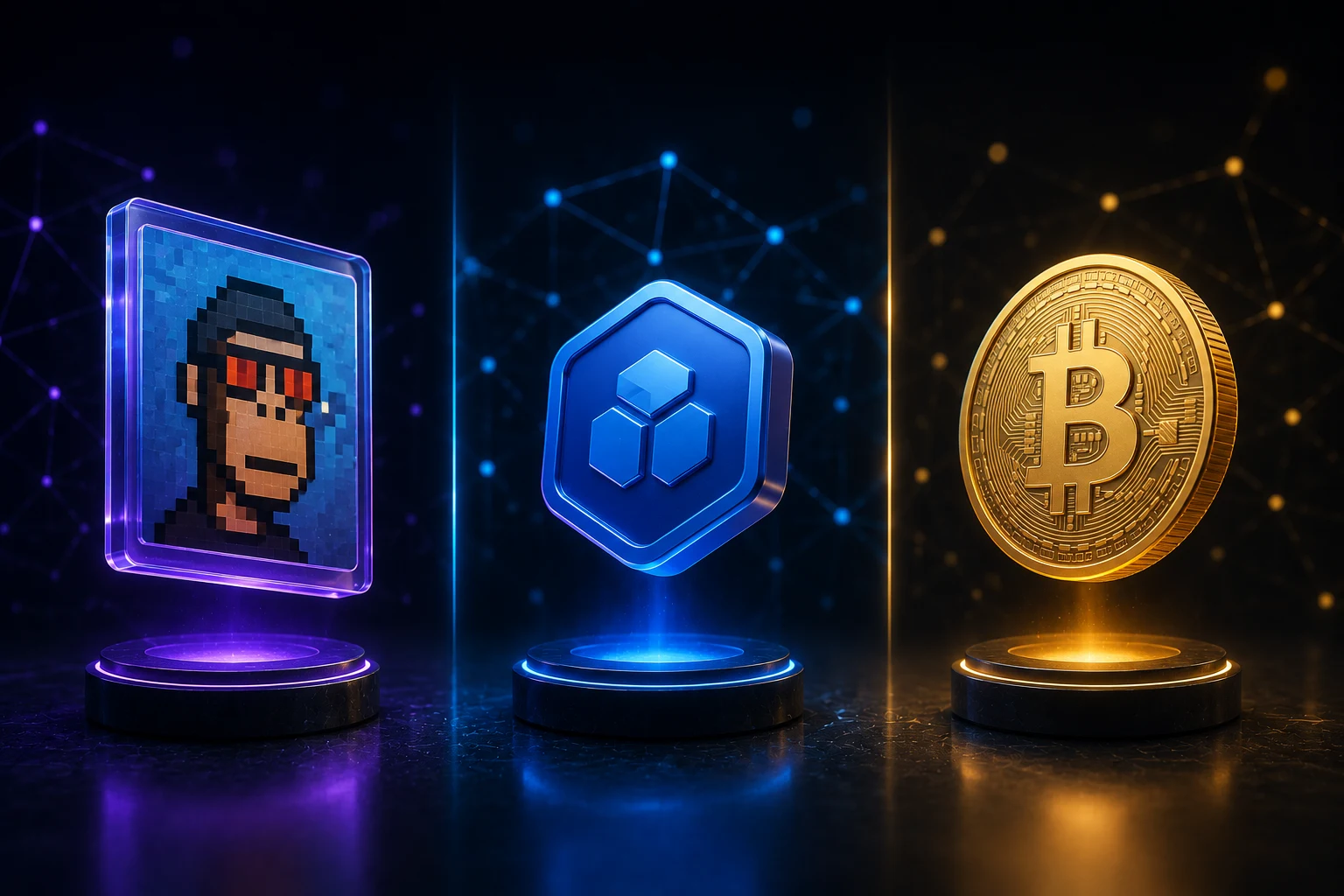 NFT frente a token frente a moneda: qué los diferencia de verdad