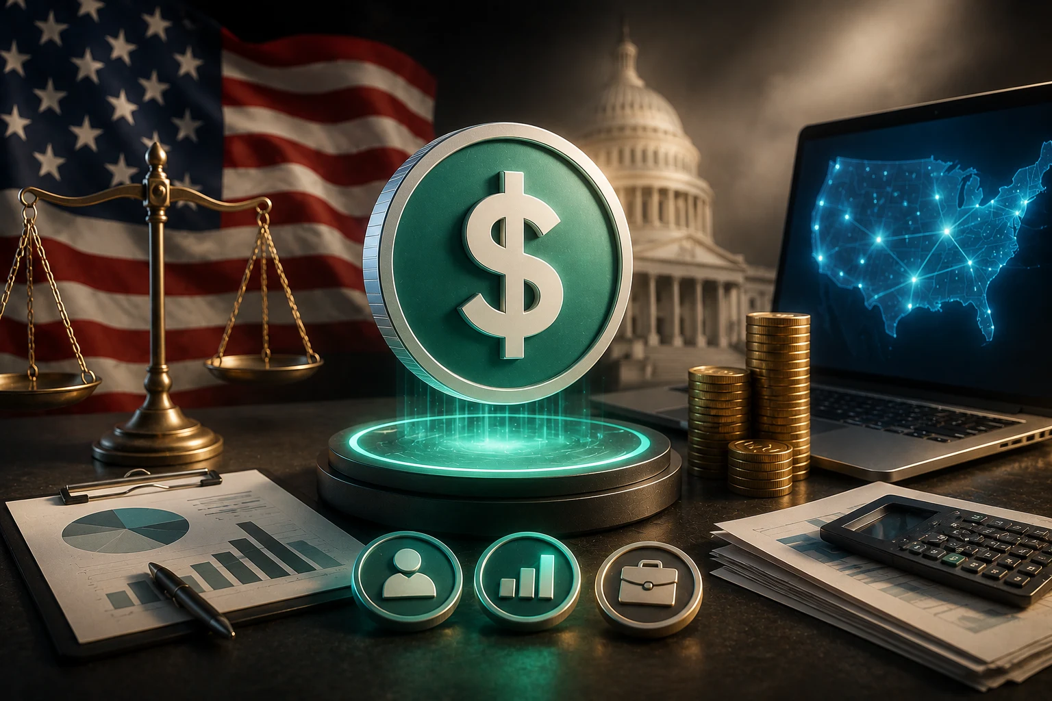 ABD’de Stablecoin Vergisi: Gelir, Kazanç ve Serbest Çalışma