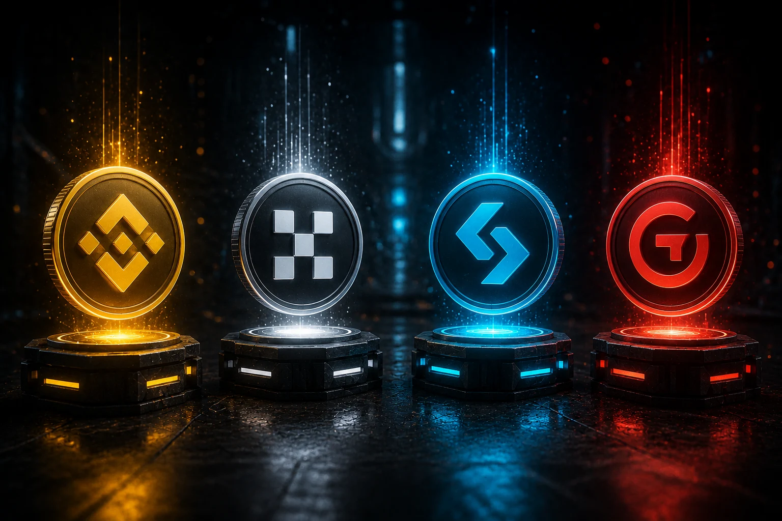 BNB frente a OKB frente a BGB frente a GT: comparativa de tokens de exchange