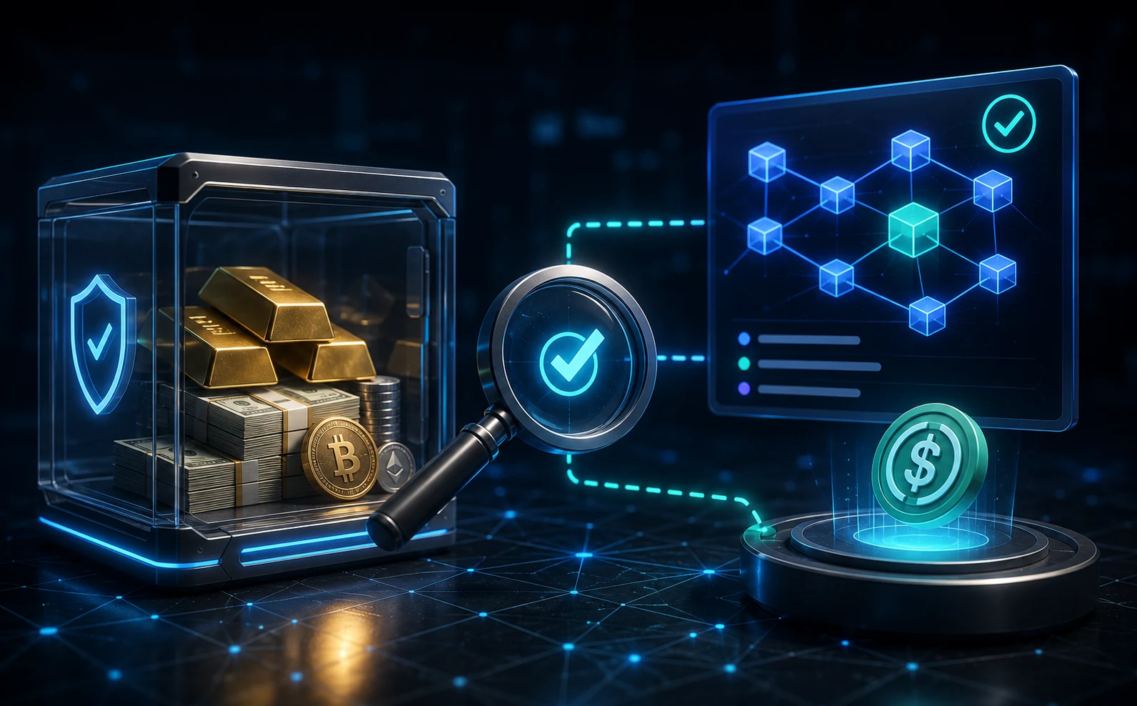 Comment vérifier en temps réel l’adossement d’actifs on-chain
