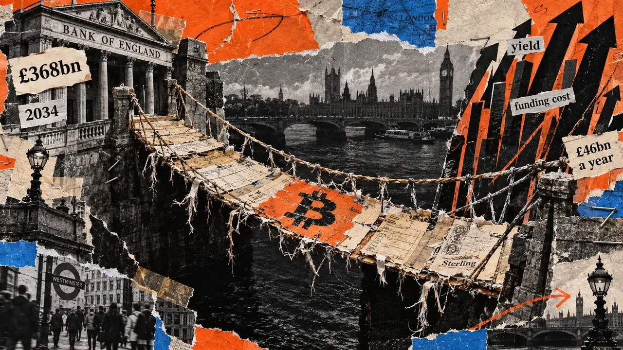 Bitcoin Faces BOE’s £368B Gilt Unwind Test