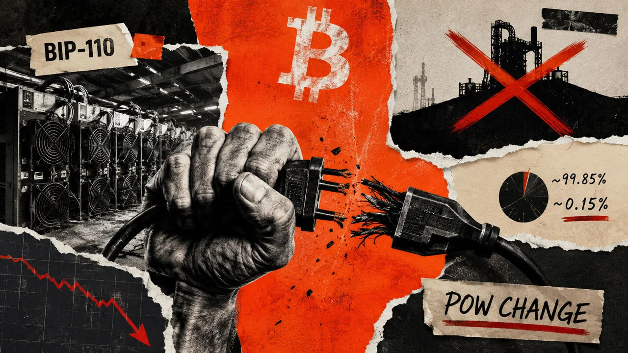 Bitcoin BIP-110 Fork'u Madenci Desteği Olmadan Durakladı
