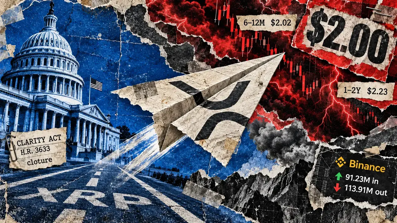 XRP’s Path to $2 Hinges on Senate CLARITY Act Vote
