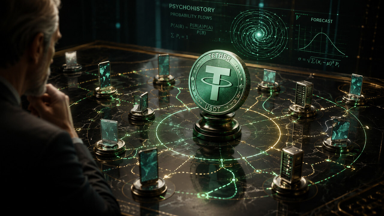 Tether bets its stablecoin cash flows on a decentralized AI stack — and invokes Asimov to explain why!