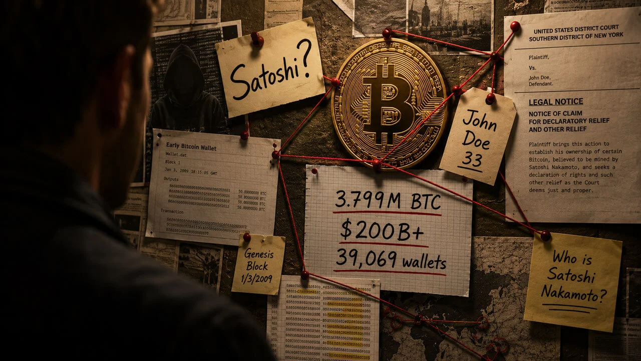 John Doe 33, Satoshi'nin 3.8 Milyon BTC'si İçin Yargıtay Önünde