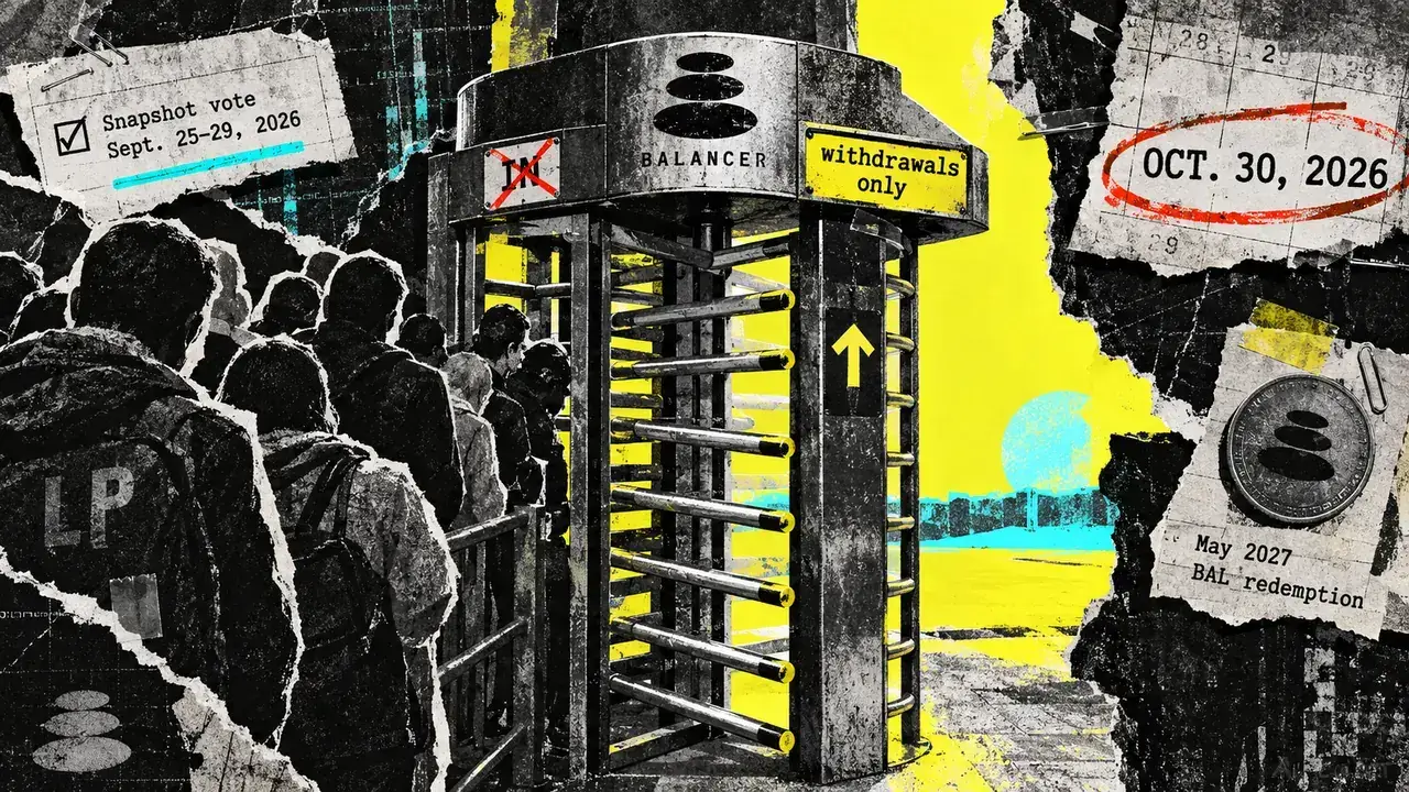 Balancer, TVL's $3B'dan Düşmesinin Ardından Kapanmayı Öneriyor