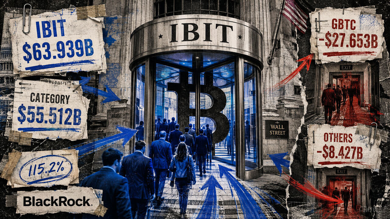 IBIT, ABD Bitcoin ETF Net Akışlarının %115'ini Yönetiyor