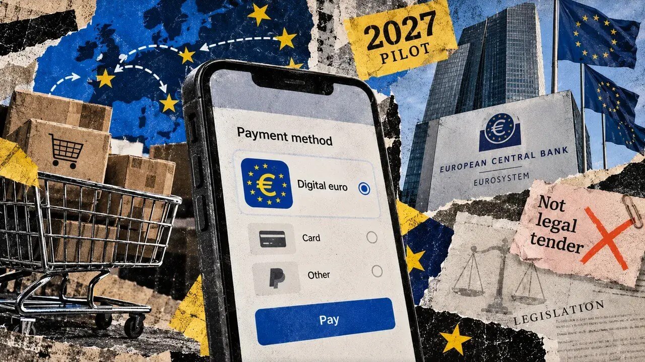 Digital Euro: ECB opens 2027 pilot applications to merchants