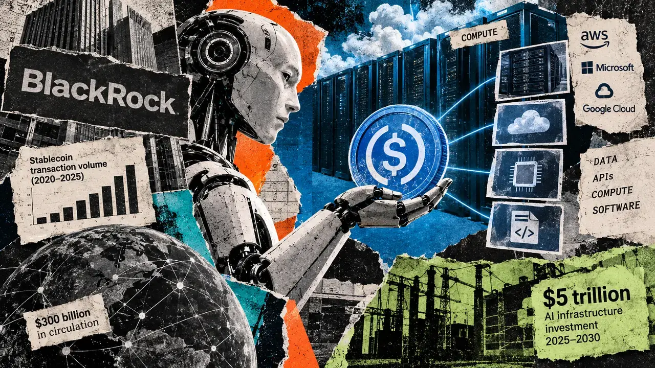 Stablecoin’ler 5 Trilyon Dolarlık AI Ekonomisini Taşıyabilir
