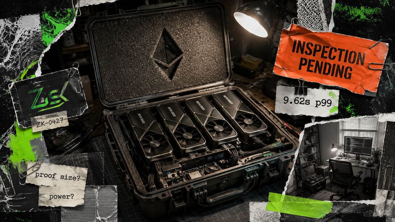 Ethereum İspat Yükünü 12 GPU’dan 4 GPU’ya İndirdi