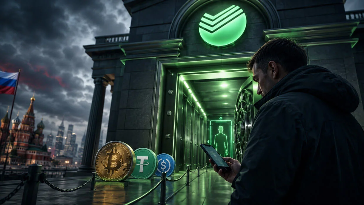 Russland bindet Krypto-On-Ramp an staatseigene Bank